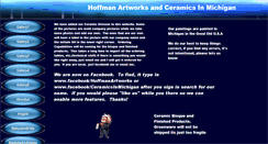 Desktop Screenshot of hoffmanartworks.com